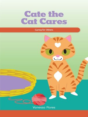 cover image of Cate the Cat Cares